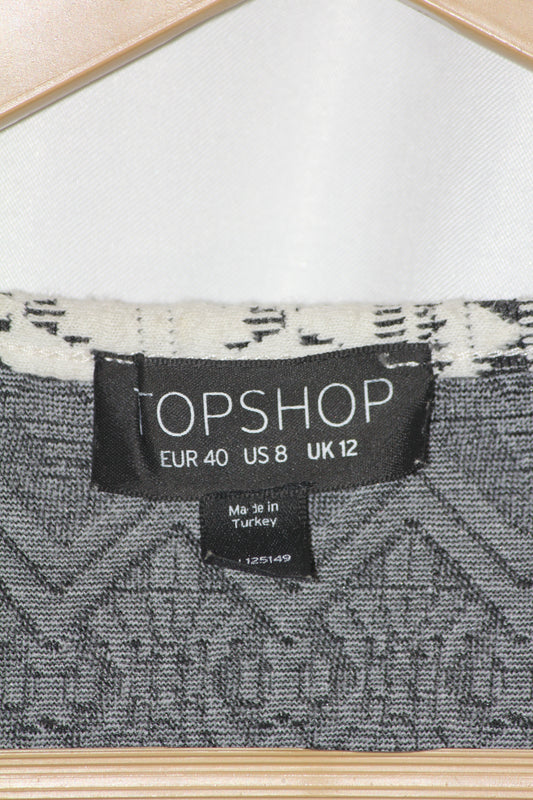 Topshop White Statement Dress