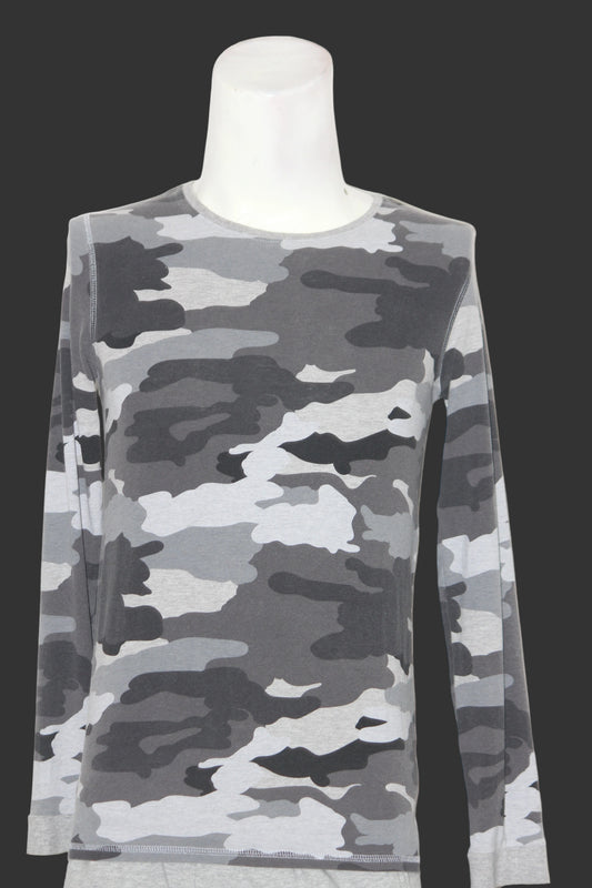 Mark & Spencer Camouflage Full-Sleeve T-Shirt