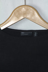 ASOS Black Classic Crop Top - Small