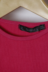 Dunnes Pink Sleeveless Crop Top - XS