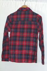 Vibrant Charm – Lindex Red Checkered Button Down Shirt