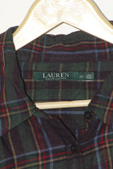 Royal Plaid – Ralph Lauren Checkered Button Down Shirt