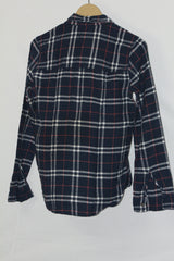 Plaid Noir – Hollister Black Checkered Button Down Shirt