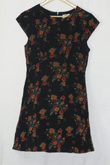 Pins and Needles Black Floral Dress