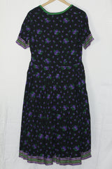 Hock Black Floral Dress