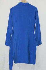 F&F Blue Button-Down Dress