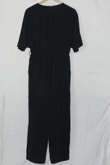 Monkl Black Half-Sleeve Dress