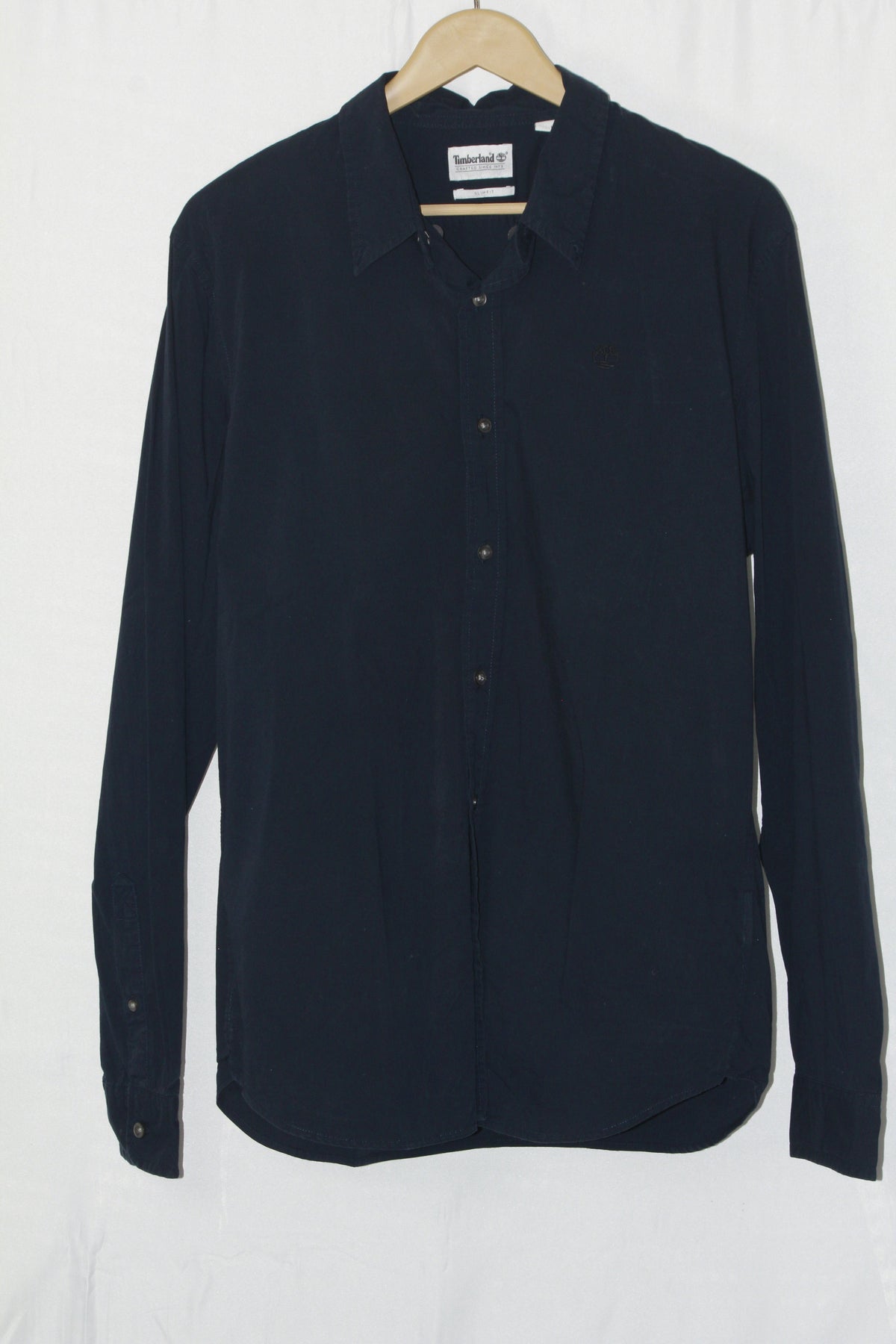 Timberland Stretch Cotton Shirt – Black