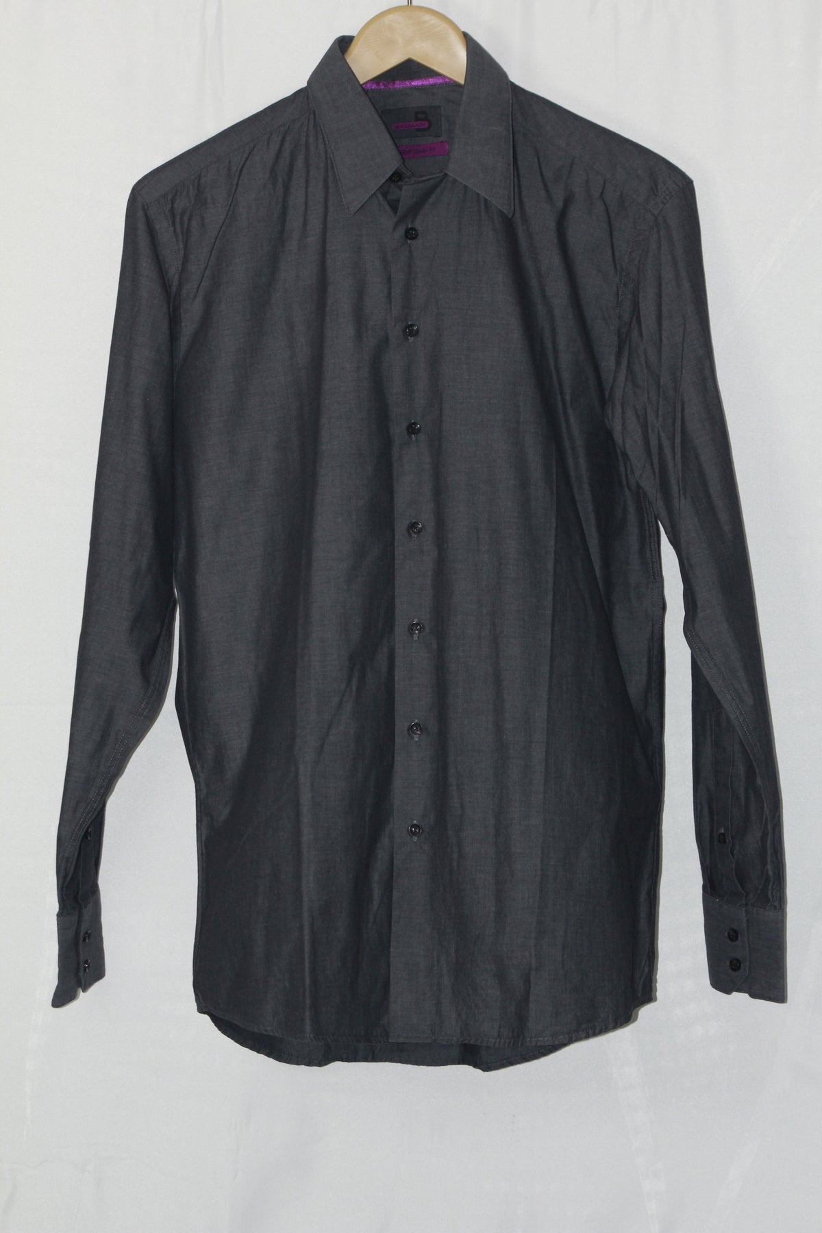 Balmain Classic Grey Button Shirt