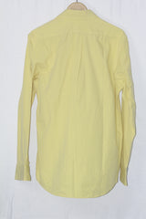 Society of Threads Yellow Full Sleeve Button-Down Shirt