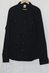 True Religion Black Button-Down Shirt