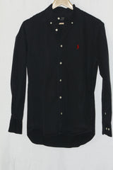 Ralph Lauren Classic Black Button-Down Shirt