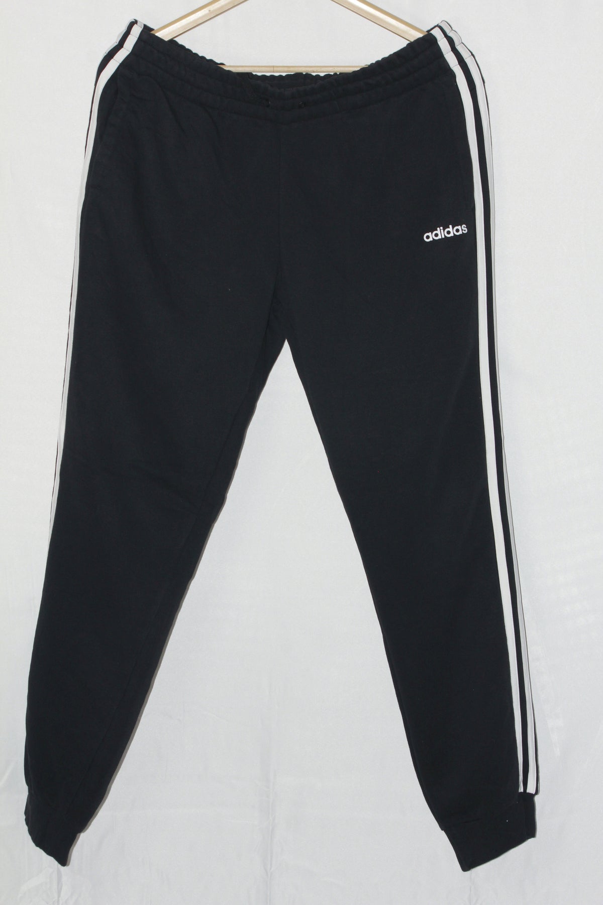 Adidas Striker Ankle-Grip Track Pants – Black