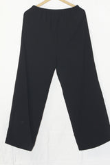 M&S Black Short Palazzo Pant (Medium)