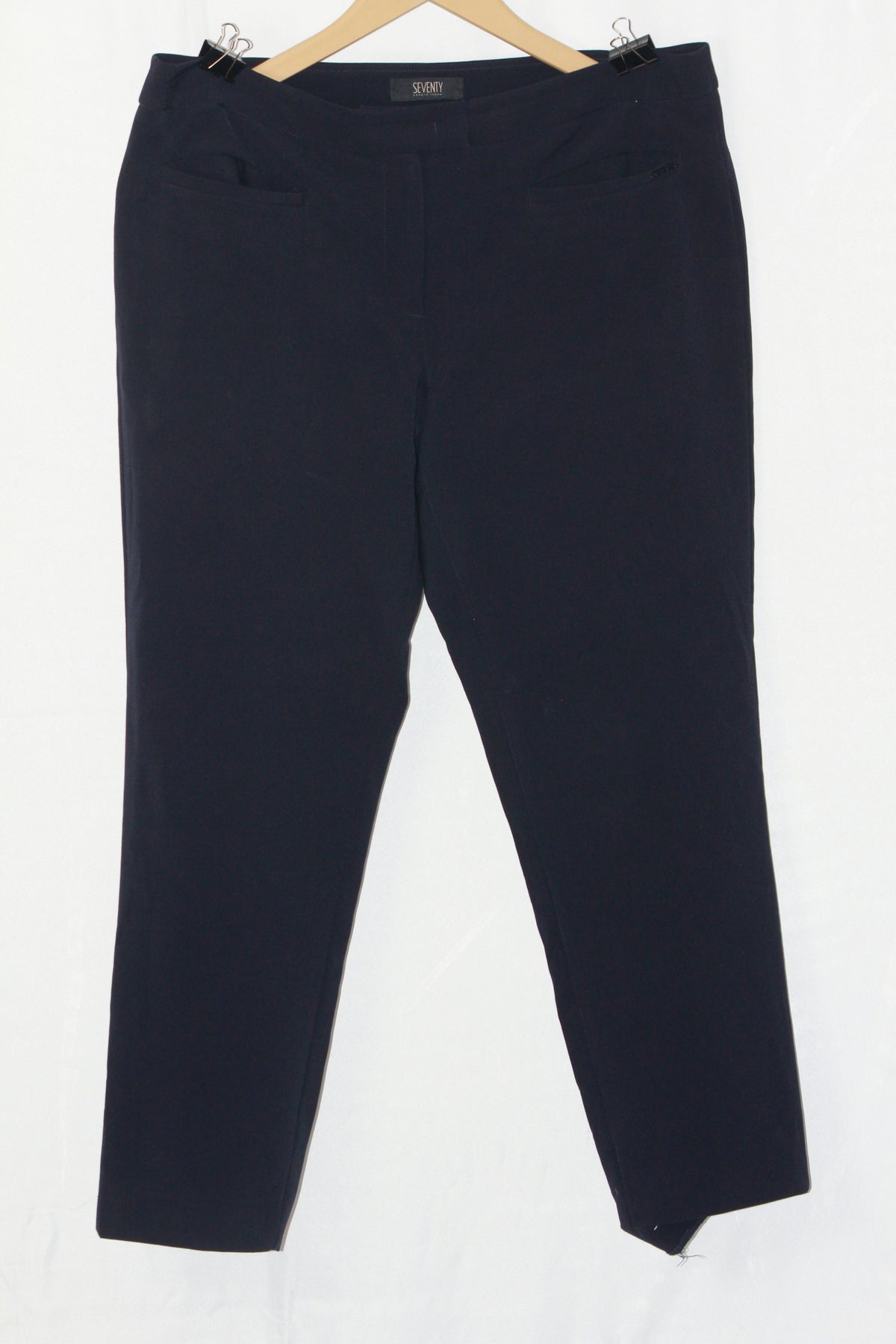 Seventy Blue Straight Pant - Medium