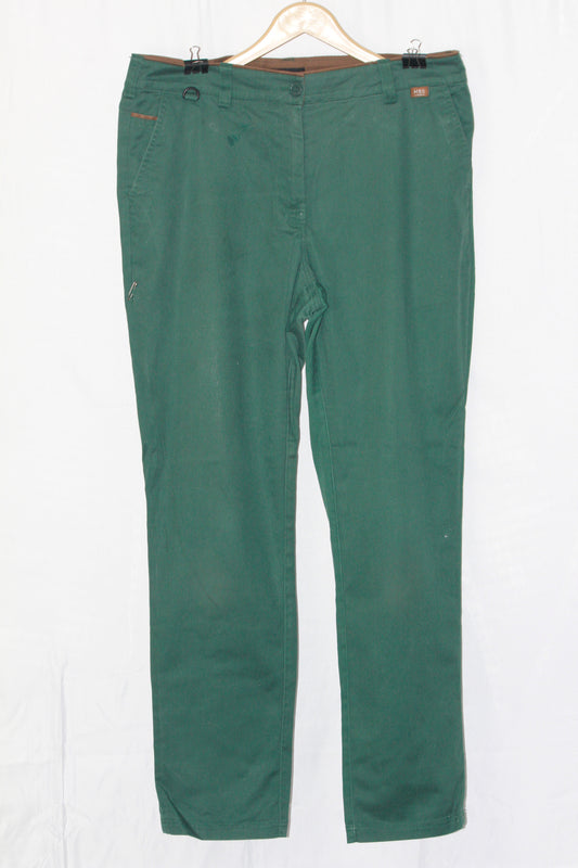 M&S Green Straight Pant - Large