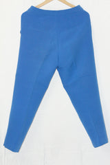 Topshop Blue Straight Pant - Small