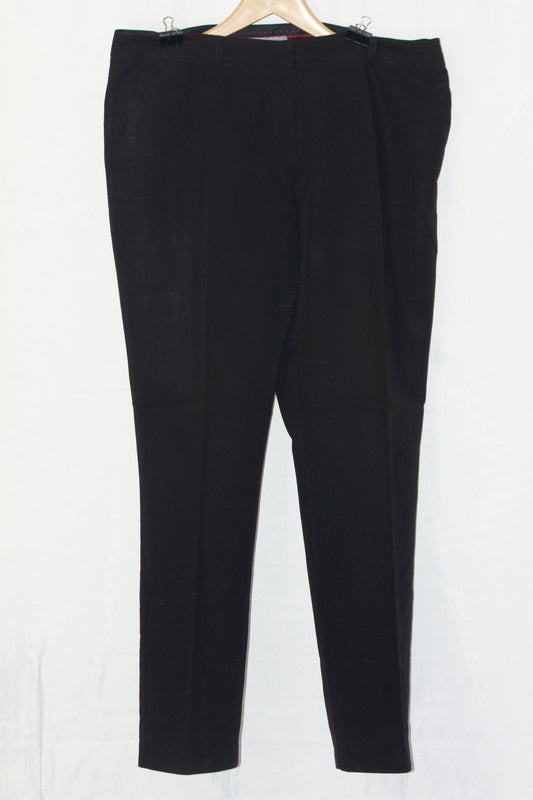 Nut Meg Black Straight Pant - Large