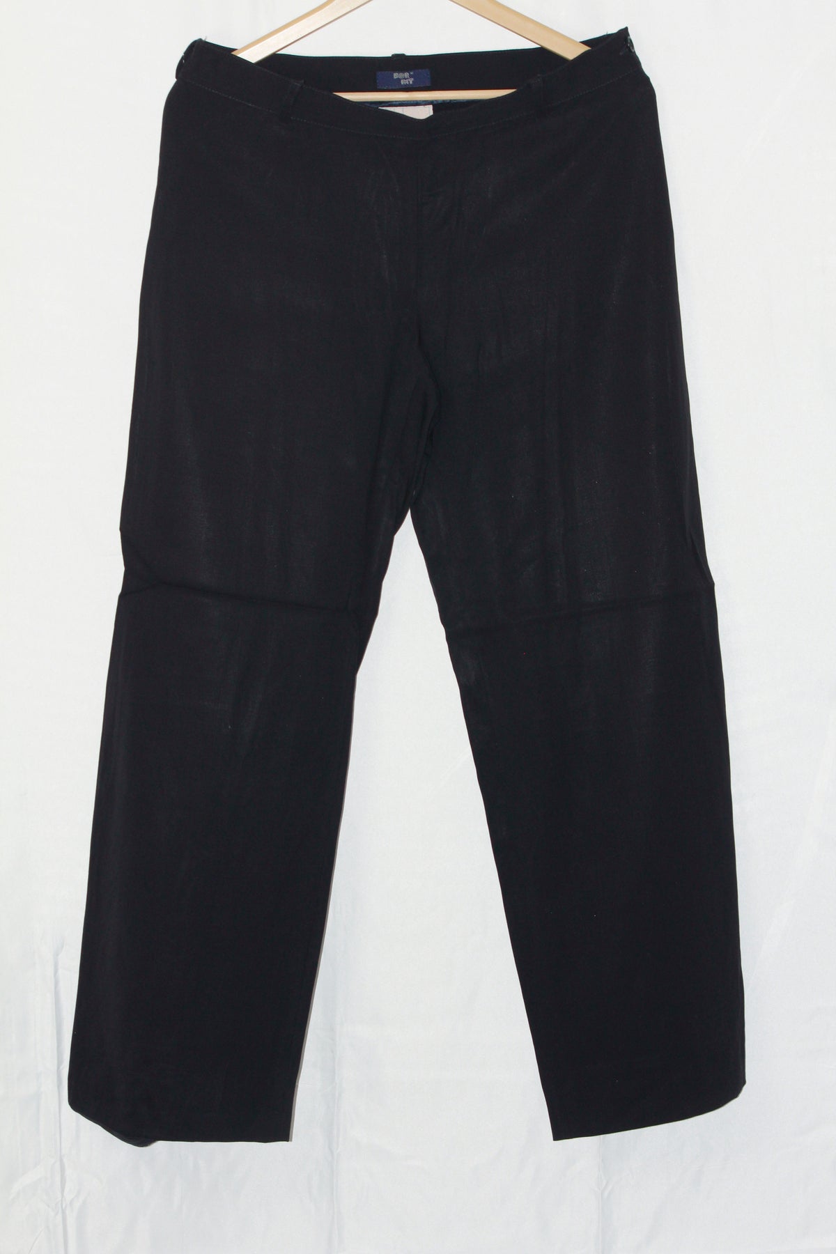 For Int Black Straight Pant - Medium