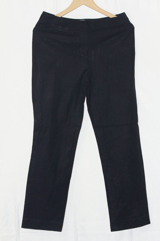 Jogsaw Black Straight Pant - Medium