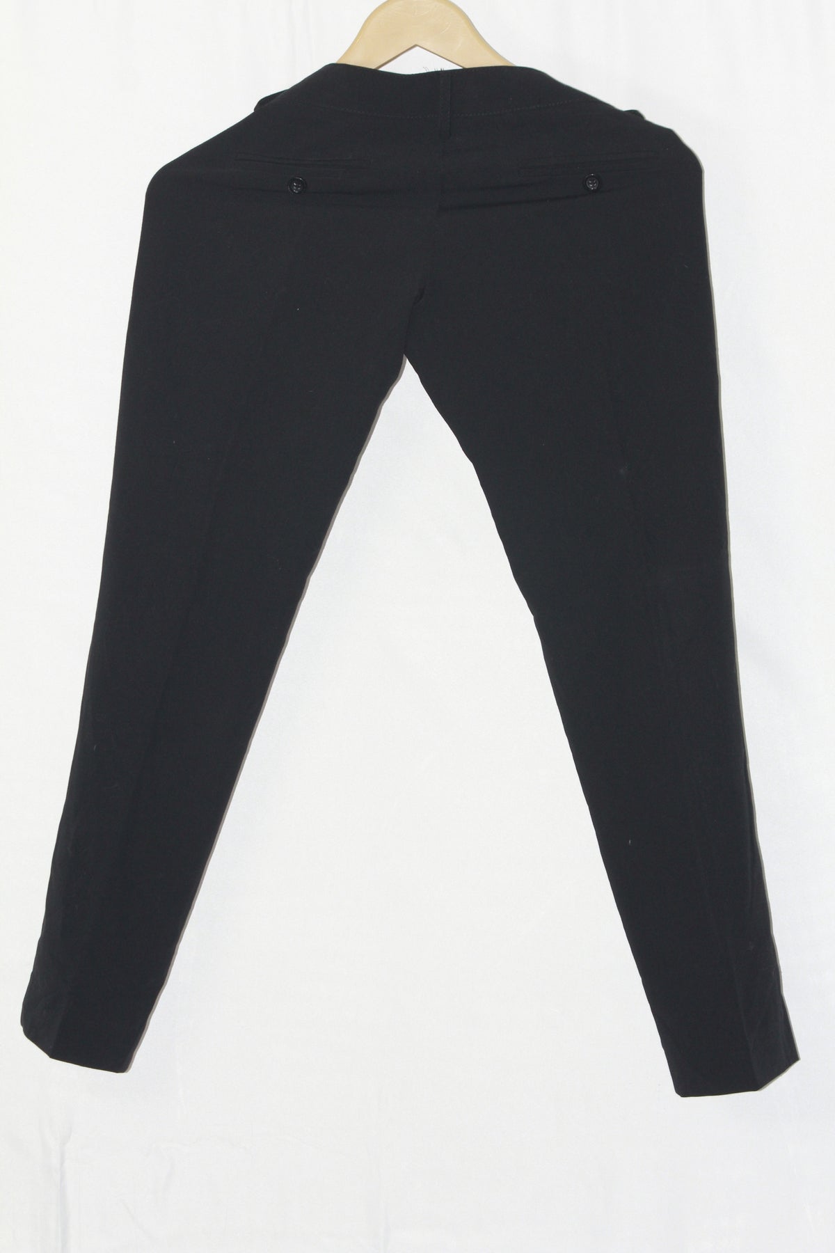 Denny Rose Black Straight Pants - XS