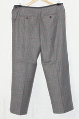 Thriftyfy Grey Straight Pant - Large