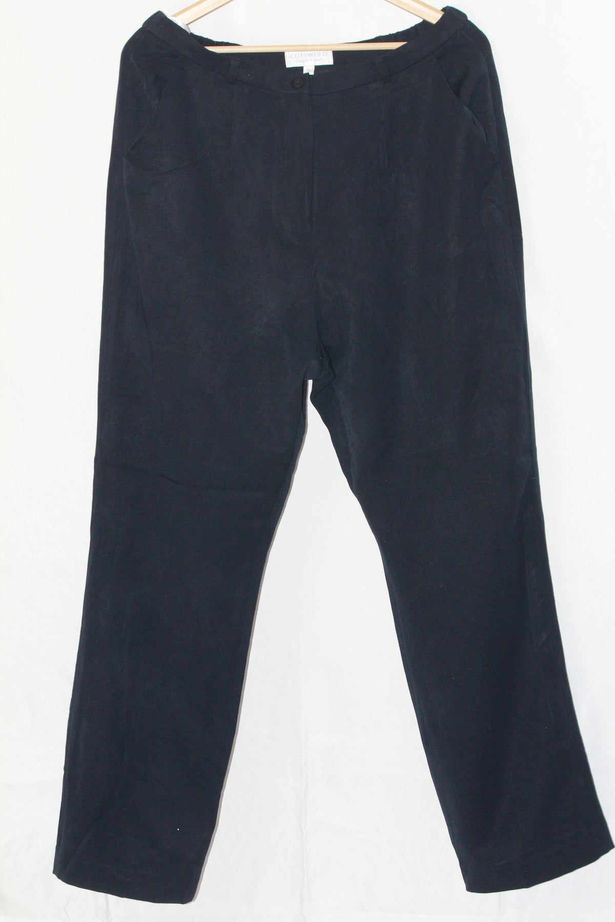 Cotswold Black Straight Pant - Large