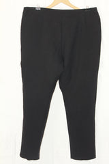 George Black Straight Pants - Large