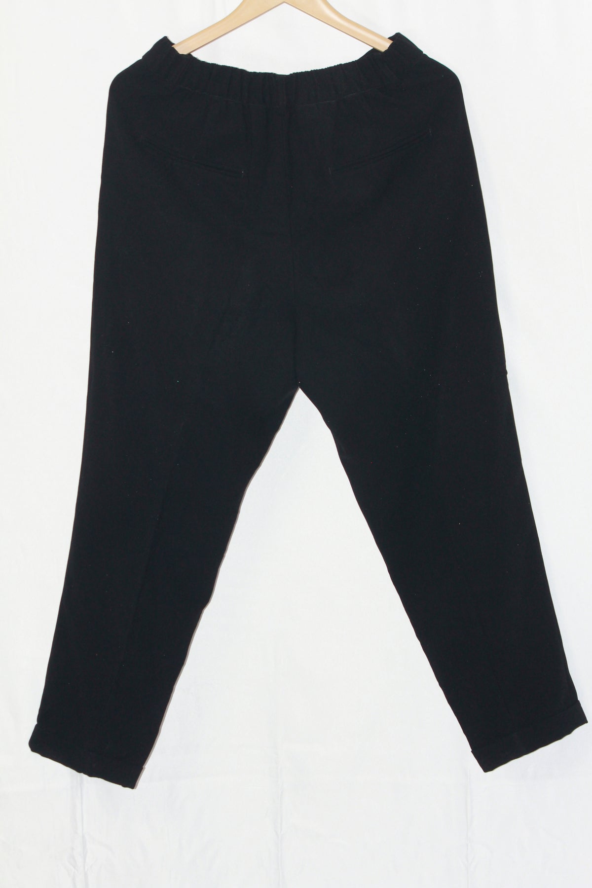 Zara Women Black Straight Pant - Medium