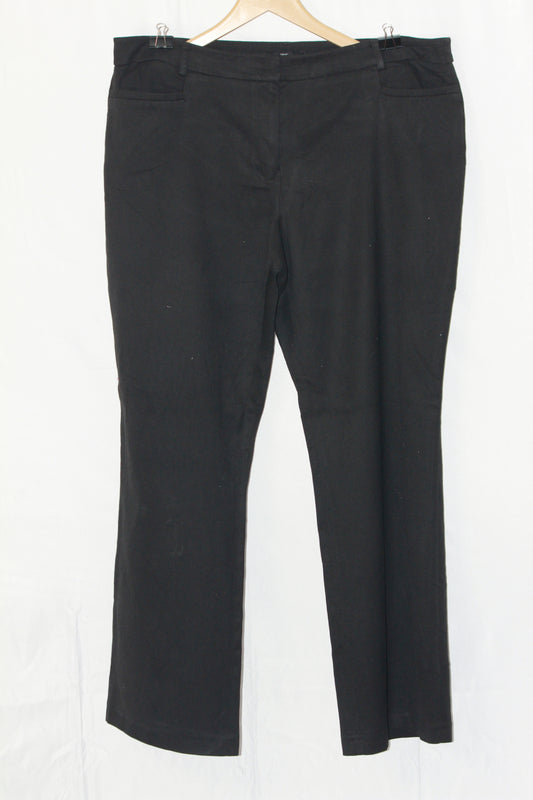 Next Black Straight Pant - XL