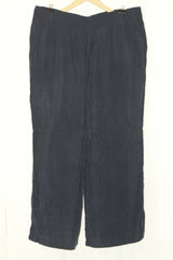 M&S Blue Stylish Palazzo Pant (Large)