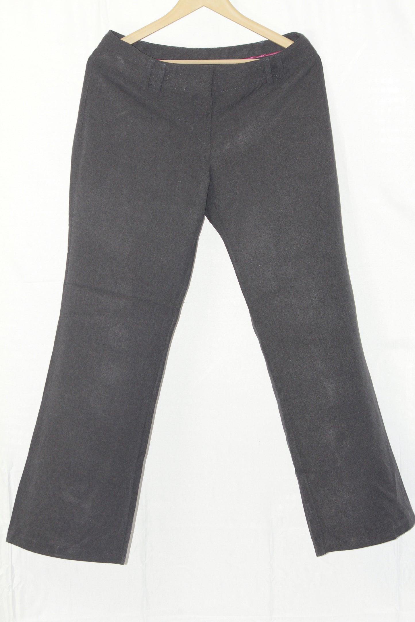 New Look Chic Grey Bell Bottom Pants