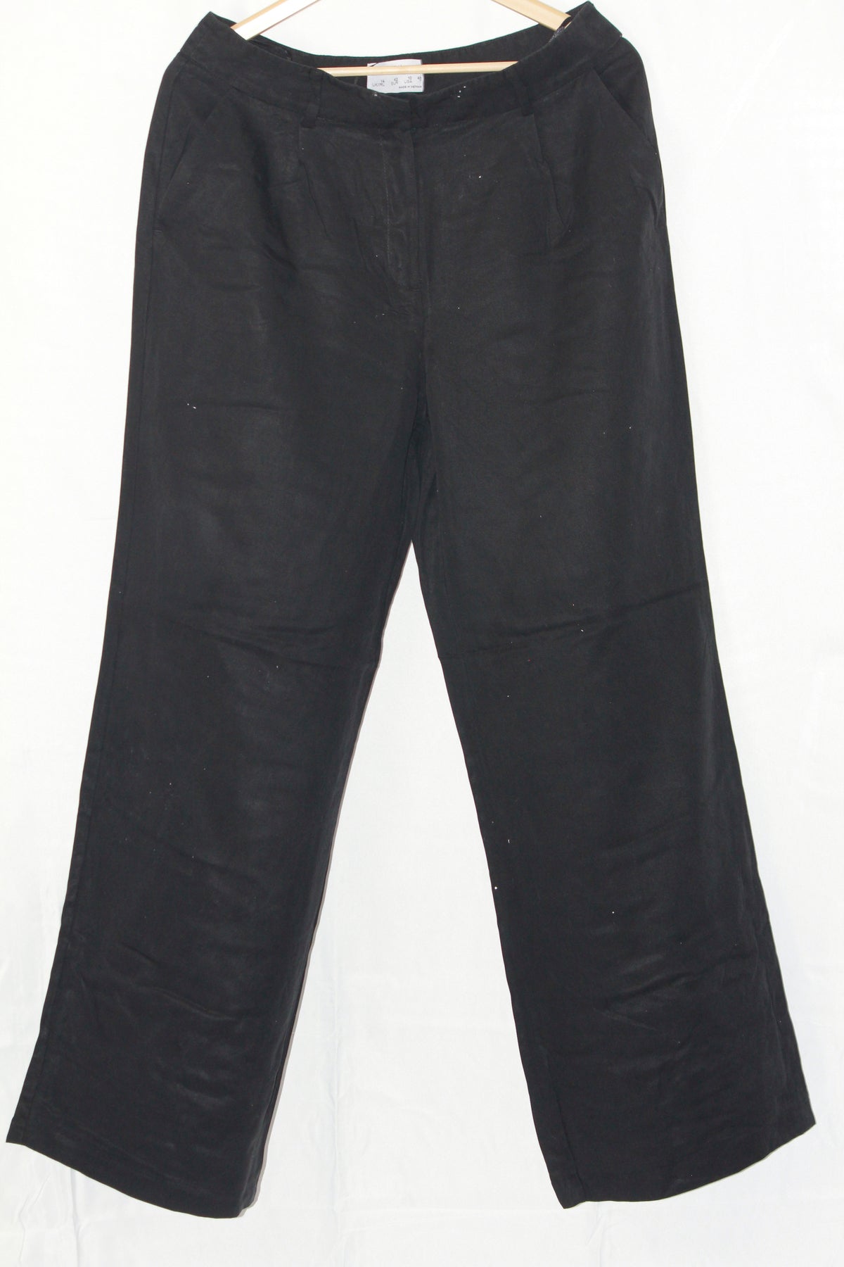 Primark Black Straight Pant - Medium