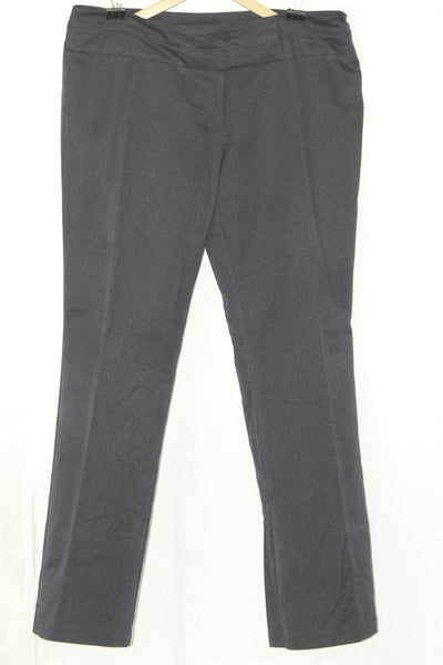 F&F Black Stylish Stretch Palazzo Pant (Medium)