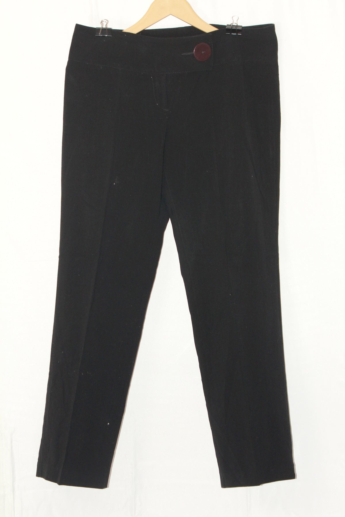 Joseph Black Straight Pant - Medium