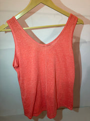 George Simple Pink Tank Top