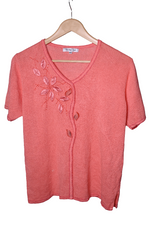 Elizabeth Scott Pink Winter Blouse (Medium)