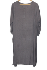 Thriftyfy Grey Bloom Dress