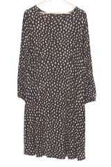 Roman Black Polka Dot Dress