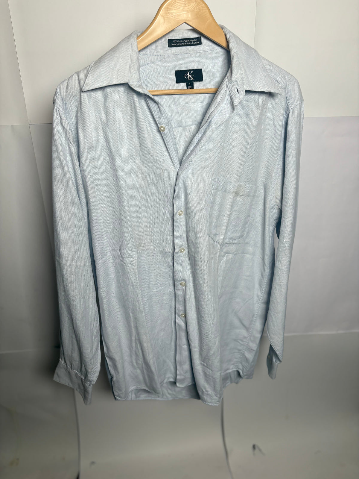 Calvin Klein Sky Blue Button Down Shirt