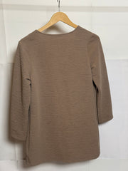 Earthy Khaki Open Shrug – Only