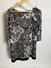 Atmosphere Black & White Bloom Dress