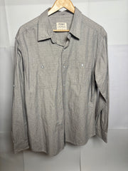 PD & CO Grey Formal Button Down Shirt